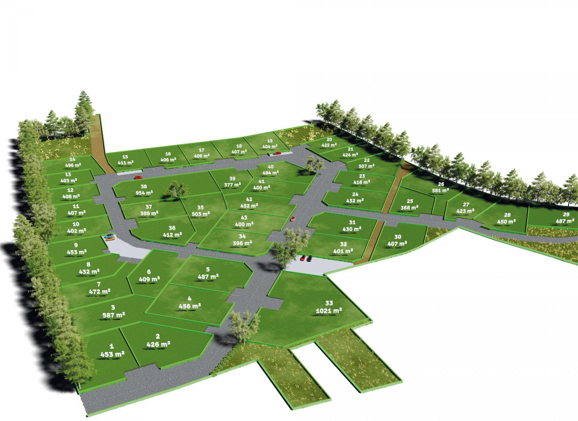 Plan 3D du programmeTerra Verde
